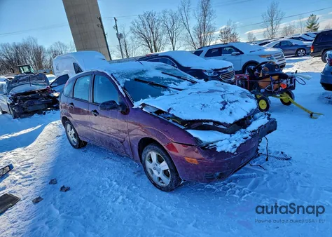 2007 Ford Focus Zx5 from USA, damaged, VIN 1FAHP37NX7W295364